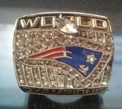 lot 66 image: New England Patriots Tom Brady super bowl ring
