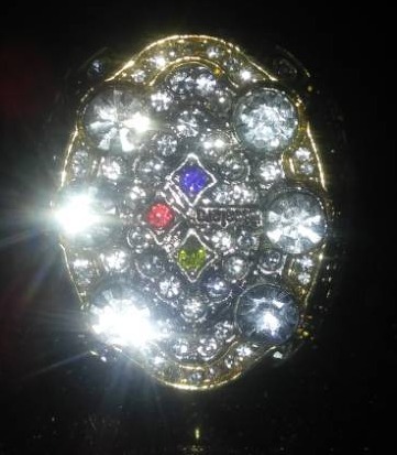 lot 121 image: Pittsburg Steelers Ben Roethlisberger, super bowl ring