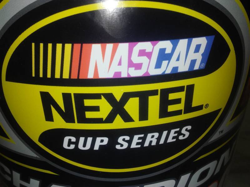 lot 24 image: Nascar Tony Stewart garbage can.