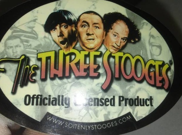 lot 35 image: Three stooges Moe Christmas Santa 16 in.