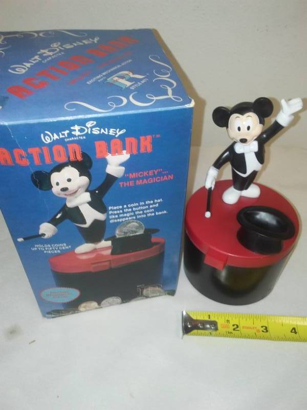 lot 44 image: Mickey mouse Bank - Mickey the magician