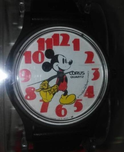lot 56 image: Mickey mouse watch, new in box