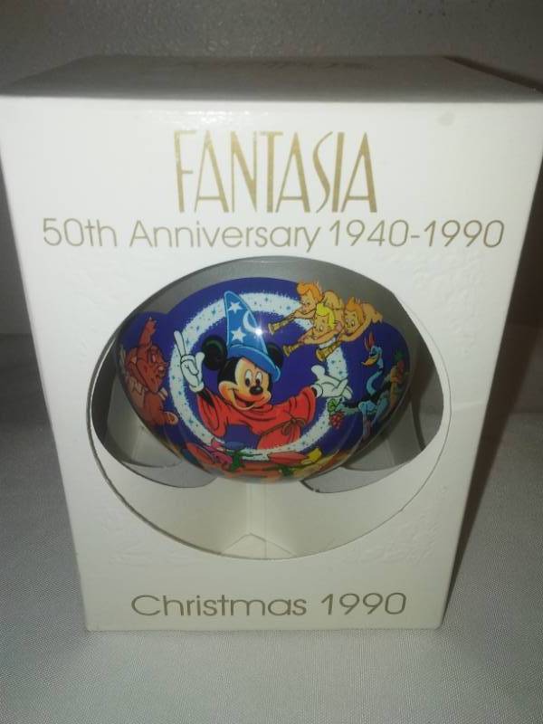 lot 59 image: Fantasia 1940 - 1990 Christmas bulb - very rare.