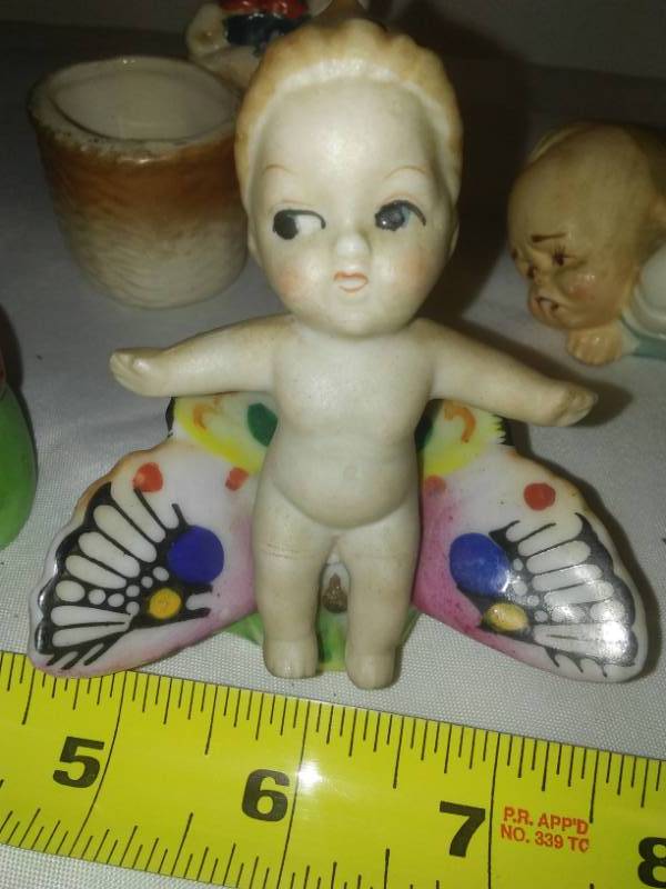 lot 168 image: 5 Occupied Japan figurines - All very good.