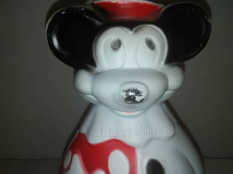 lot 195 image: Mickey Mouse Puppet  s wheat Puffs Cereal Containers 1966,