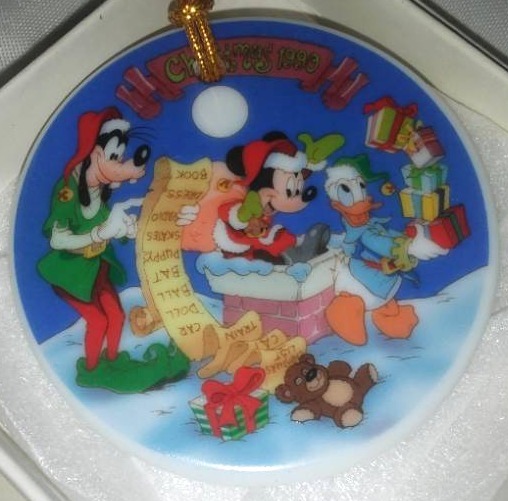 lot 199 image: Christmas decor - Disney & More Hallmark.