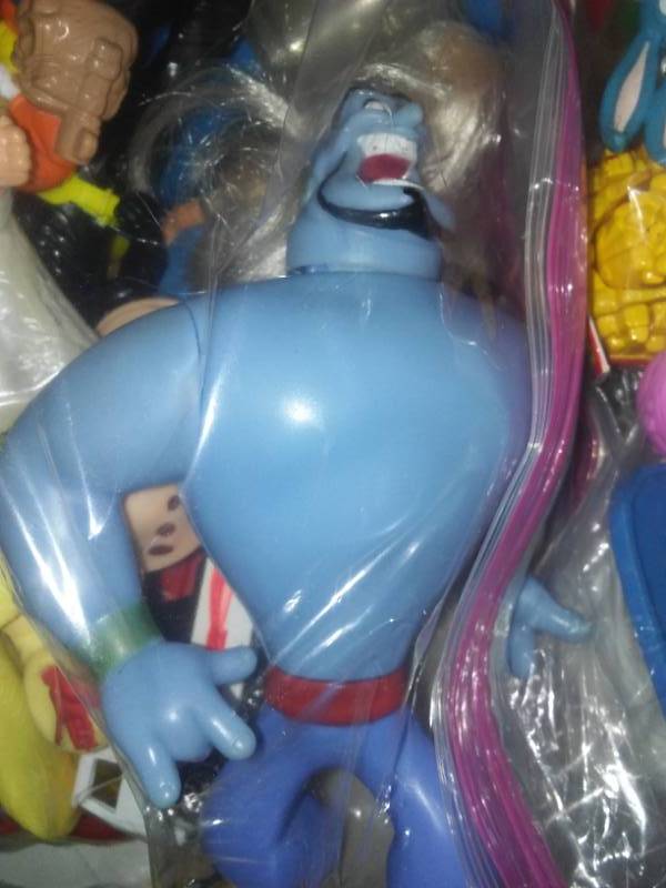 lot 201 image: 4 Ziplocs full of figurines  toys.