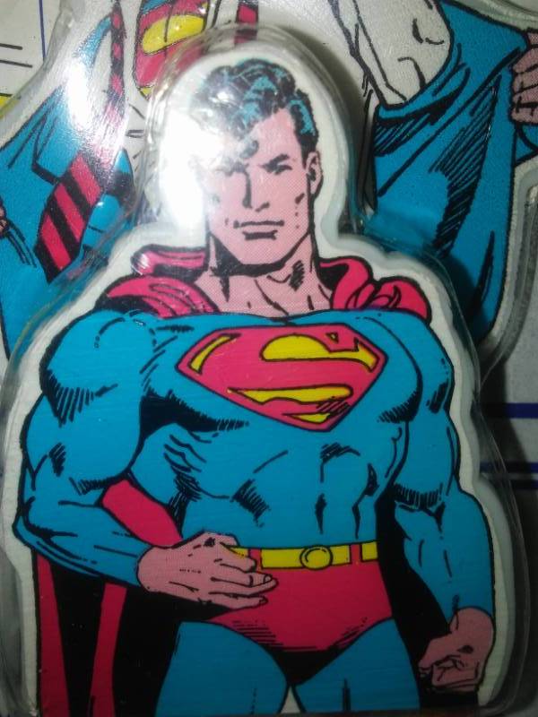 lot 234 image: Magnets and Figures - Superman, Coke, & more