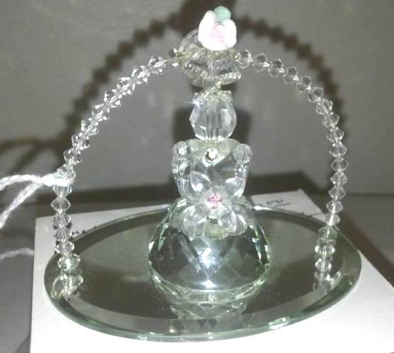 lot 267 image: Crystal Wedding Lady, Bride. Amazing piece.