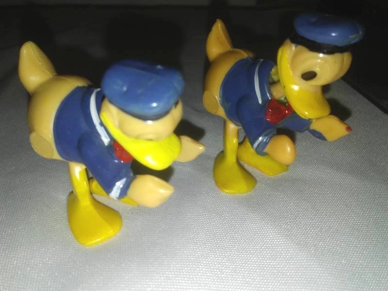 lot 275 image: Donald Duck 2  Goofy Vintage by Marx. Super Rare Disney