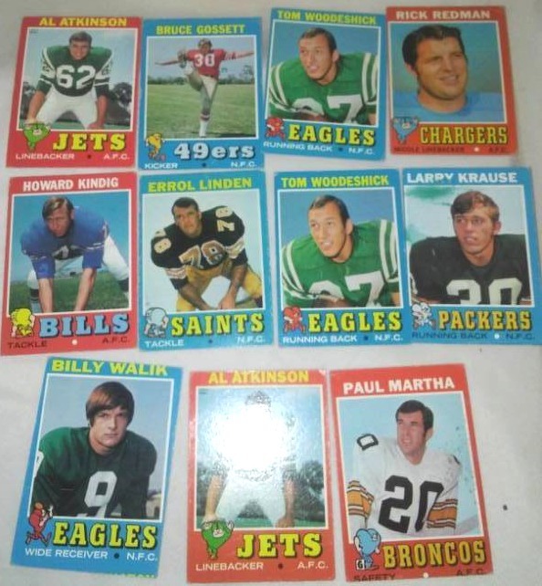 lot 297 image: Card Variety - Star Wars, 1971 NFL, Elvis, Bone, Waterworld, Batman,  and more