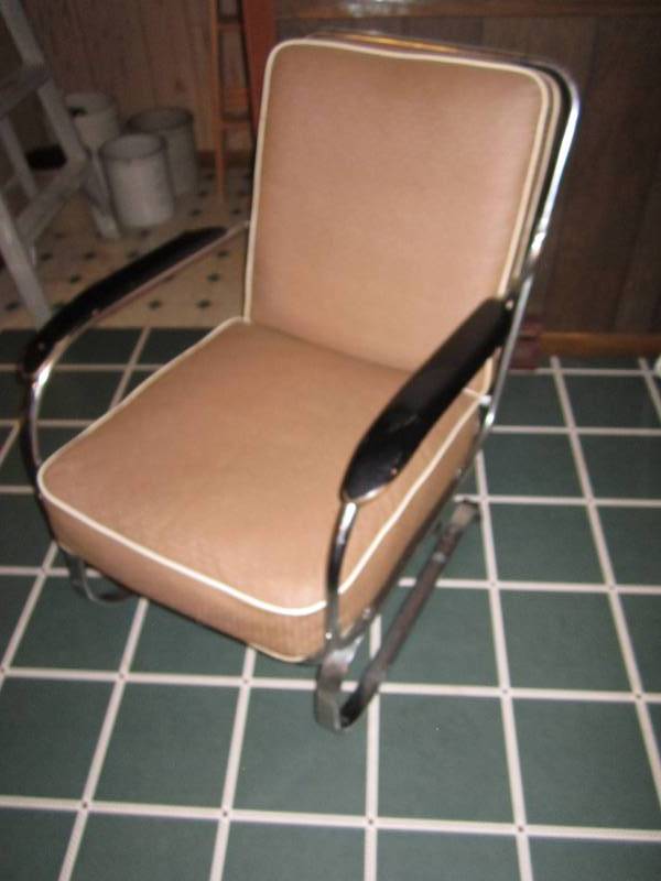 lot 71 image: Retro rocking chair...