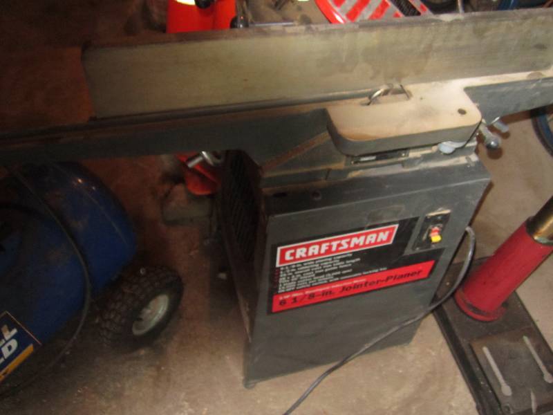 lot 93 image: Craftsman 6 18 inch jointer  plan...
