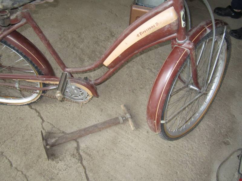 firestone bicycle with sidecar