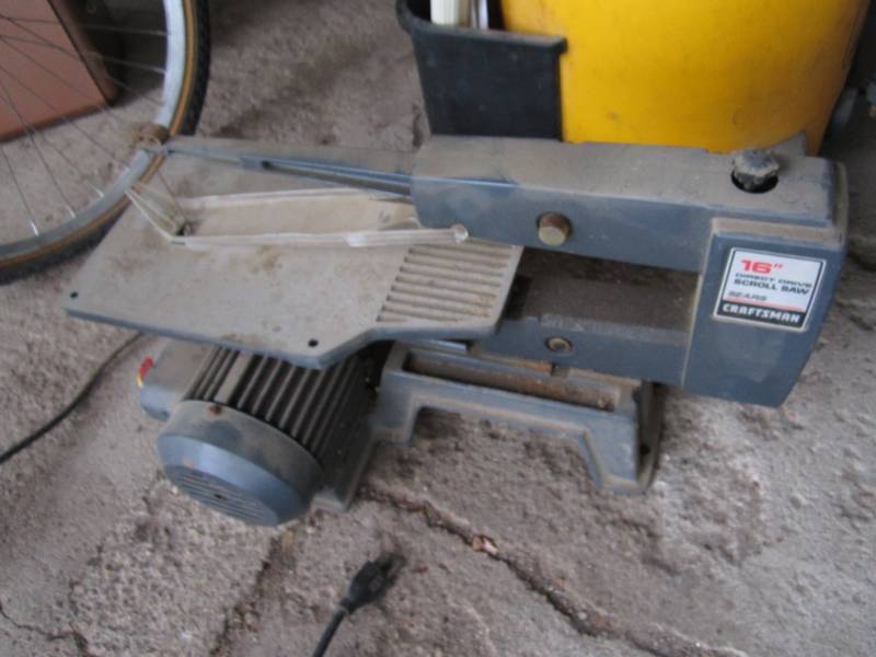 lot 131 image: Craftsman scroll saw...