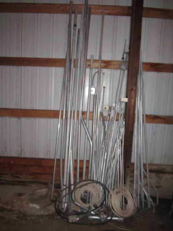 lot 159 image: Misc. ridgid conduit, regular condu...