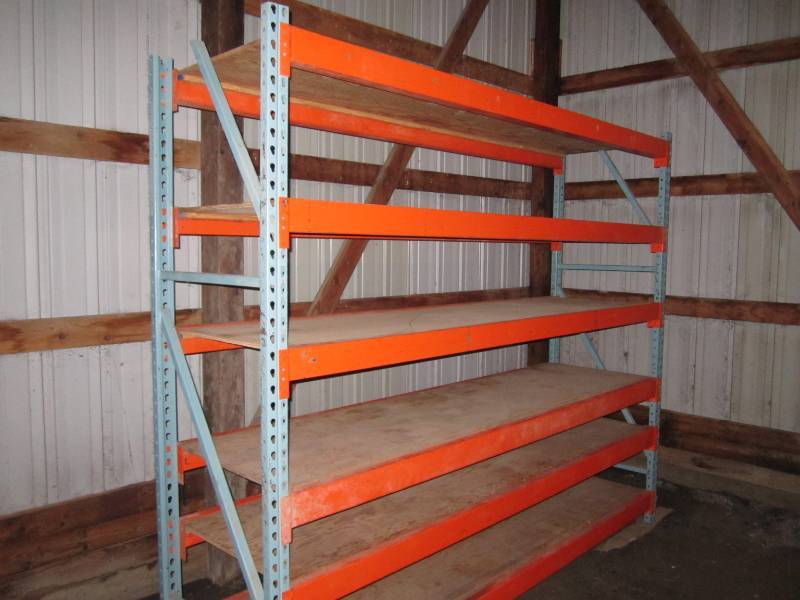 lot 162 image: 30 x 8 x 9 pallet racking with p...