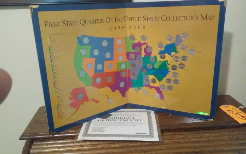 lot 57 image: First State Quarters Album