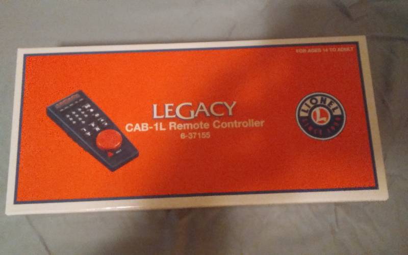 lot 71 image: Lionel CAB-1L Remote Controller 6-37155