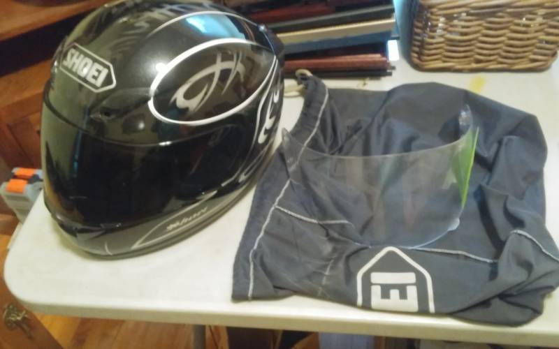 lot 82 image: Shoei Helmet Size XL With Dust Bag