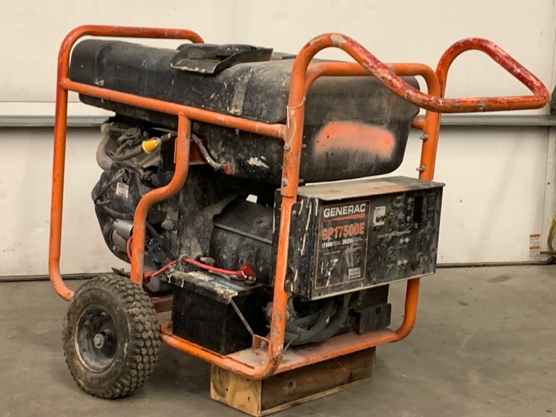 lot 1 image: Generac Generator