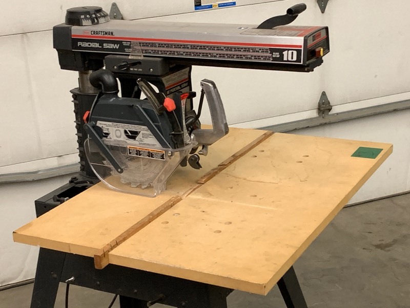 Craftsman 10 deals radial arm saw