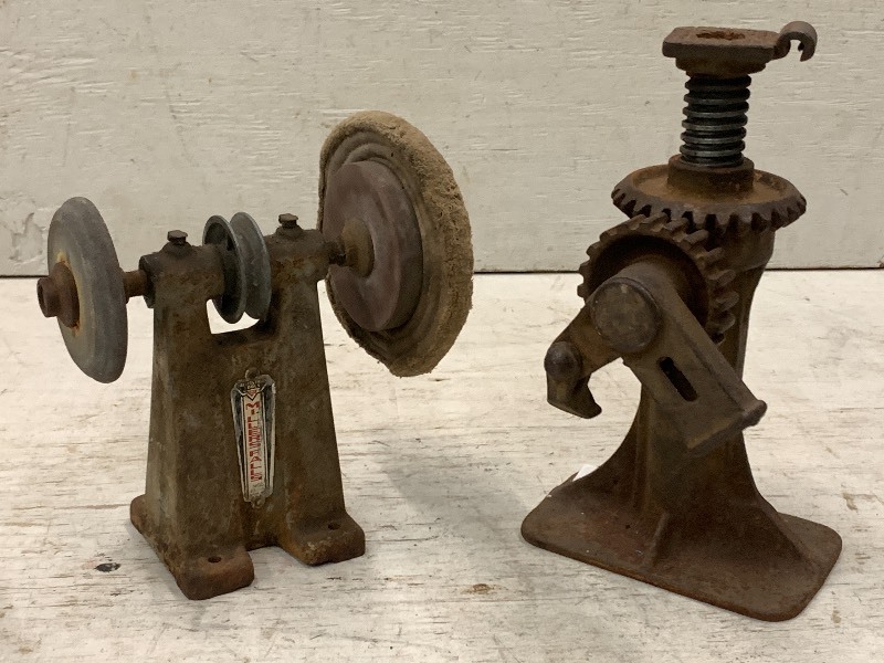 lot 23 image: Vintage Grinder  Sander Attachment