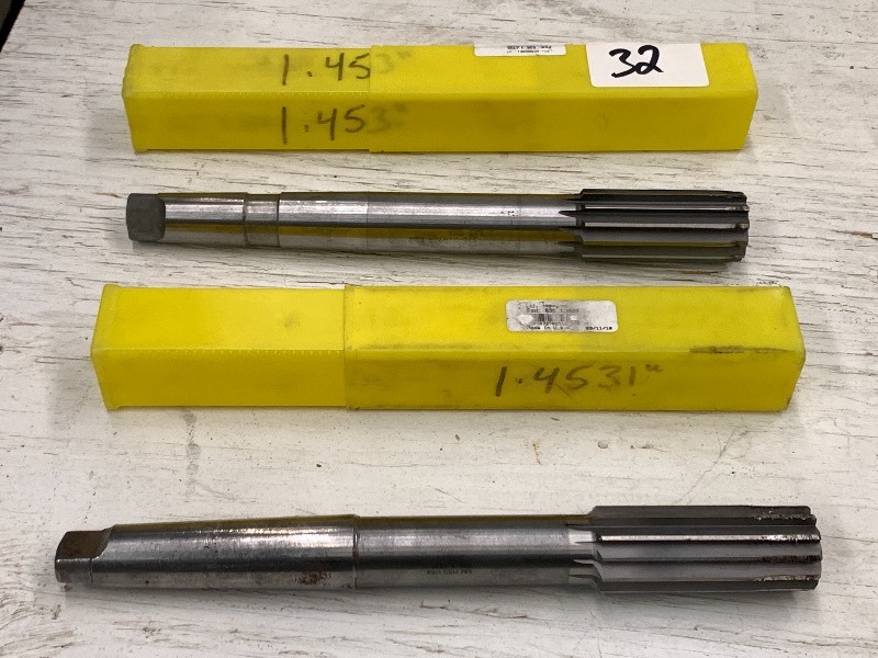 lot 32 image: (2) Industrial Milling Bits