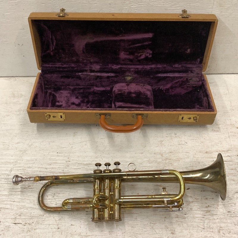 lot 47 image: Ambassador Trumpet With Case