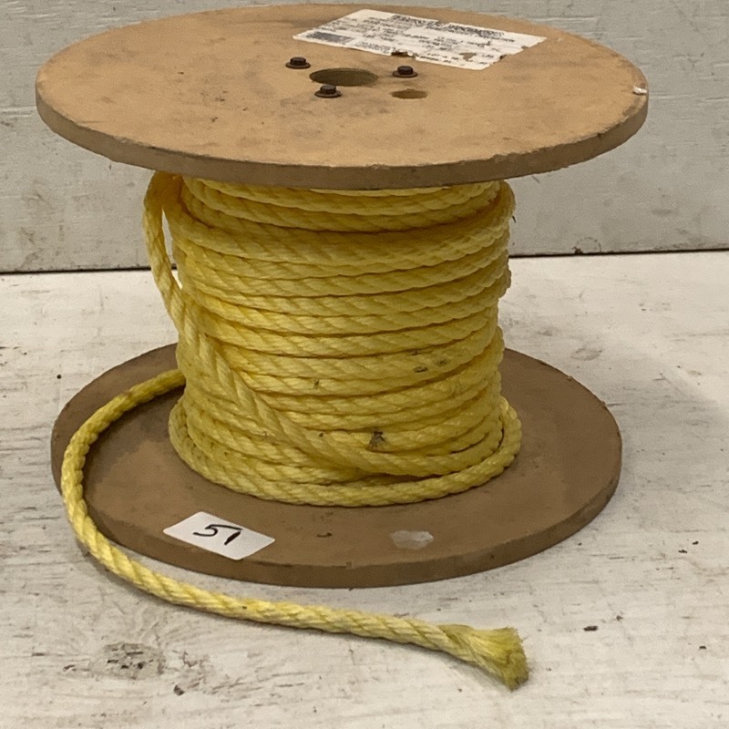 lot 51 image: Partial Spool Of 12 Rope