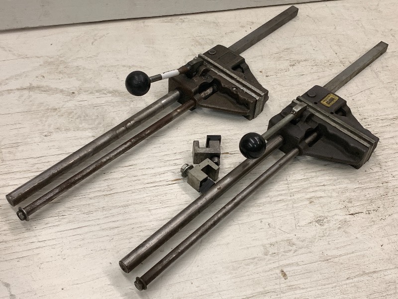 lot 14 image: Set Of (2) Heinrich Drill Clamps