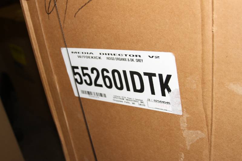 lot 2 image: New in Box Spectrum Industries 55260IDTK AudioVideo Media Director Lectern  Podium V2