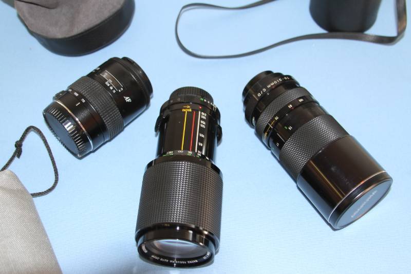 lot 37 image: Lot of Miscellaneous Professional Audiovisual Lenses