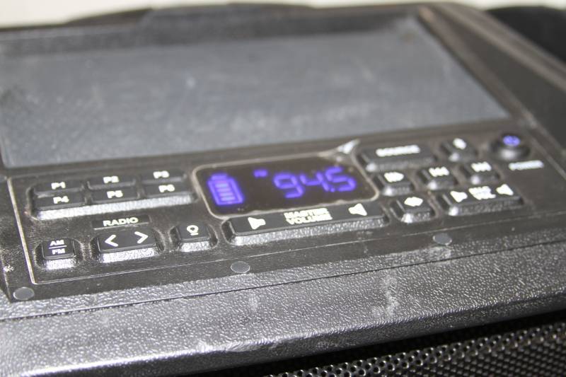 lot 51 image: ECOXGEAR EcoBoulder Rugged Waterproof Floating Portable Bluetooth Wireless 100-Watt Speaker & PA System