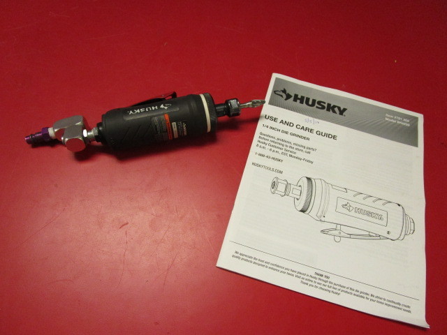 lot 613 image: HUSKY PNEUMATIC GRINDER