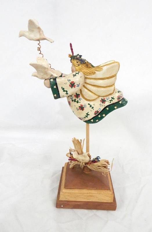 Case of New Angel Music Box Figures - Plays Wind Beneath My Wings