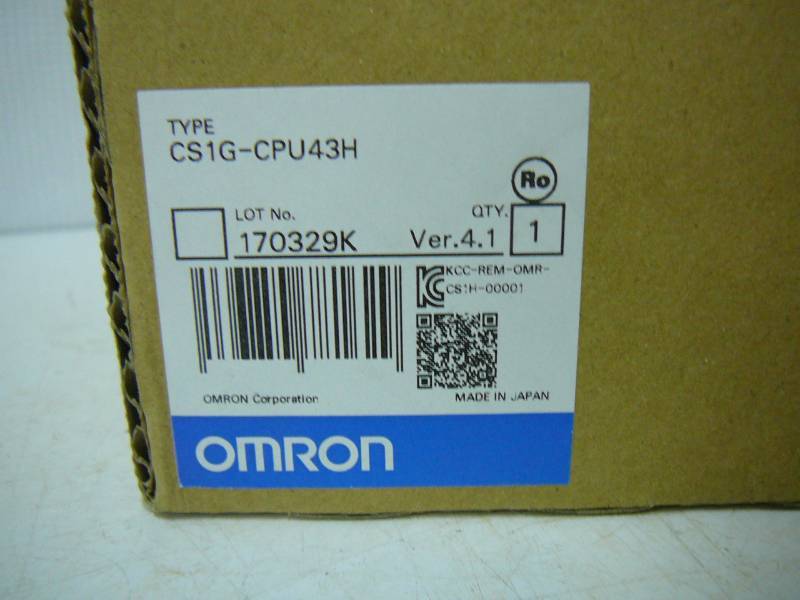 lot 12 image: OMRON #CSIG-CPU43H
