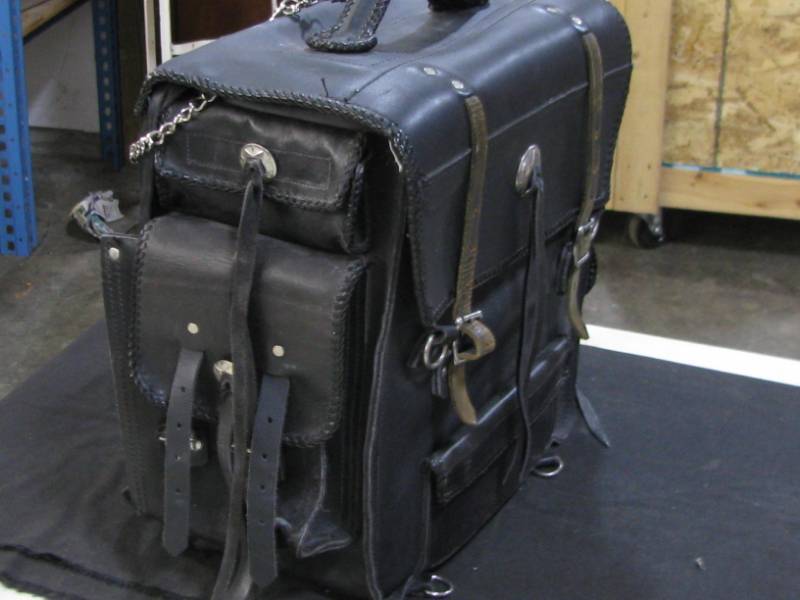 Leather Motorcycle Bag