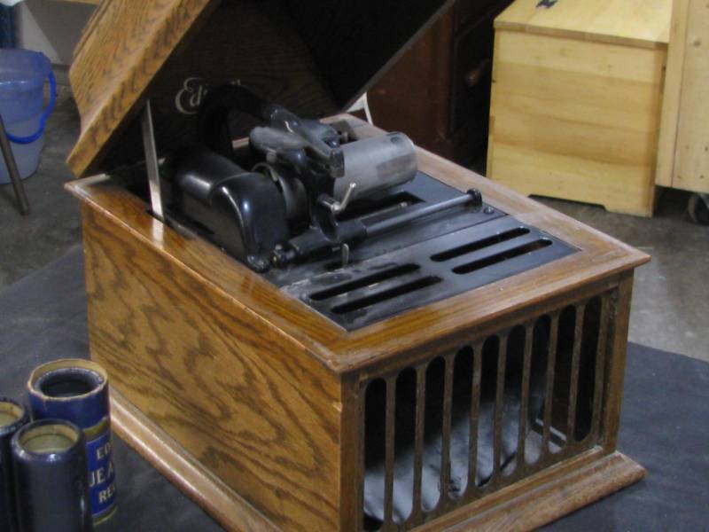 Edison Cylinder Record Player