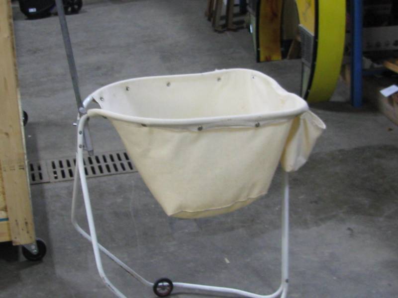 Vintage Laundry Cart