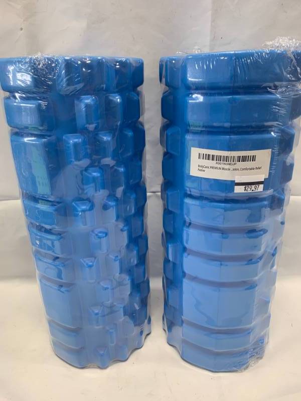 lot 11 image: Lot of 2 New Muscle Body Rollers
