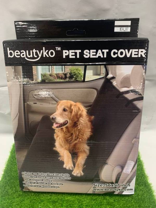 lot 30 image: New in Box Pet Seat Cover