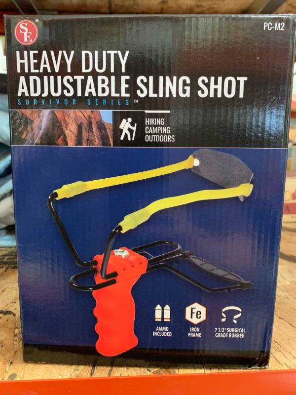 lot 93 image: Heavy Duty Adjustable Sling Shot New