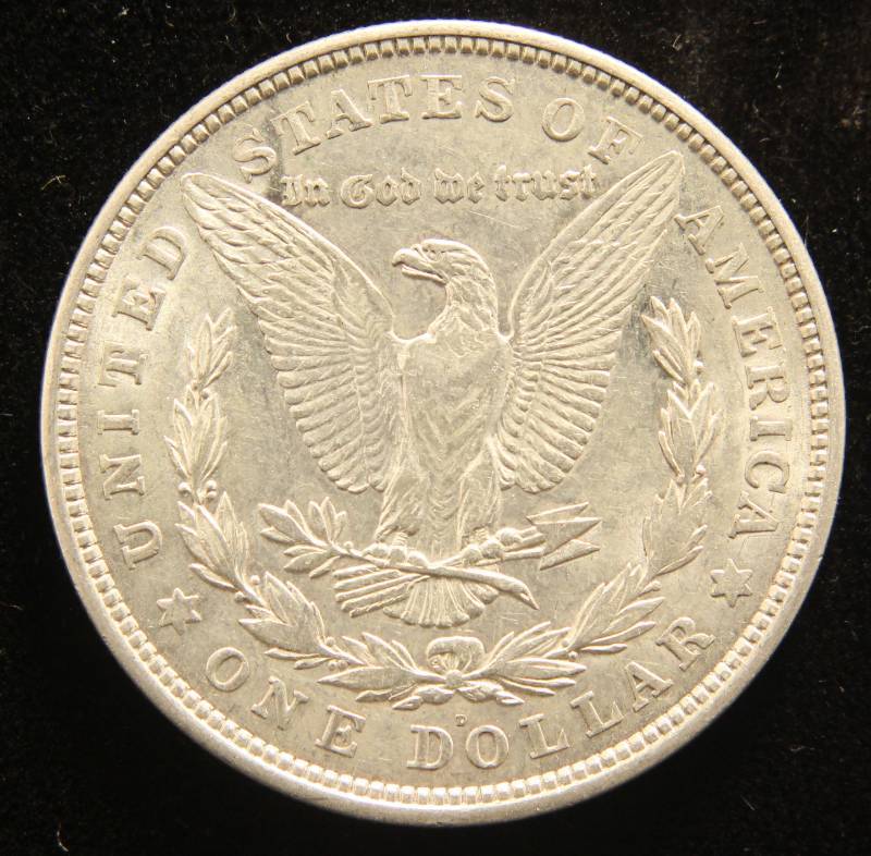 lot 46 image: 1921-D MORGAN SILVER DOLLAR
