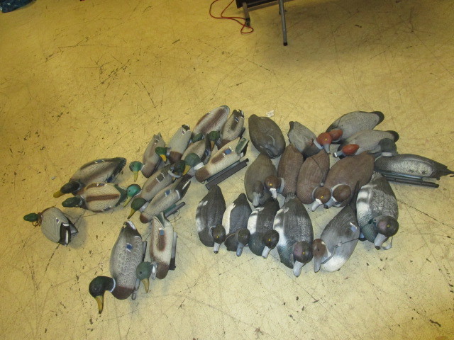 lot 737 image: DUCK DECOYS