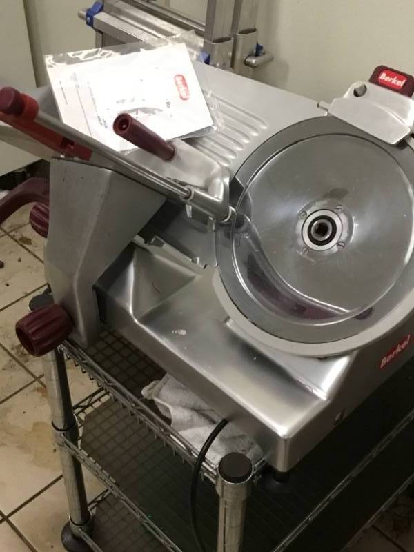 Berkel meat slicer