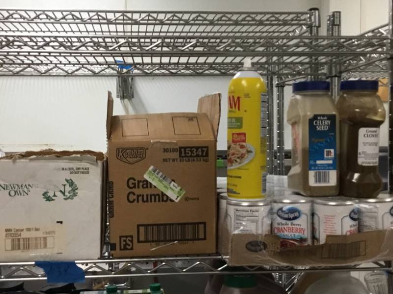 Food product on the shelf