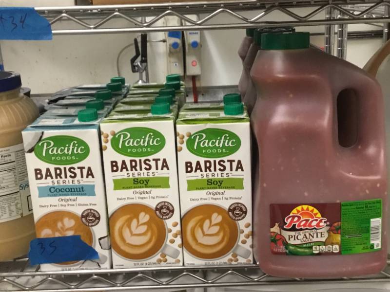 Food product on the shelf