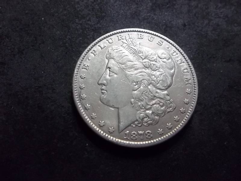 lot 1 image: 1878 Morgan Silver Dollar Reverse 1879
