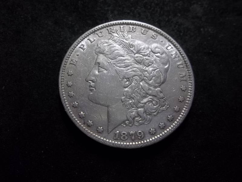 lot 4 image: 1879   Morgan Silver Dollar